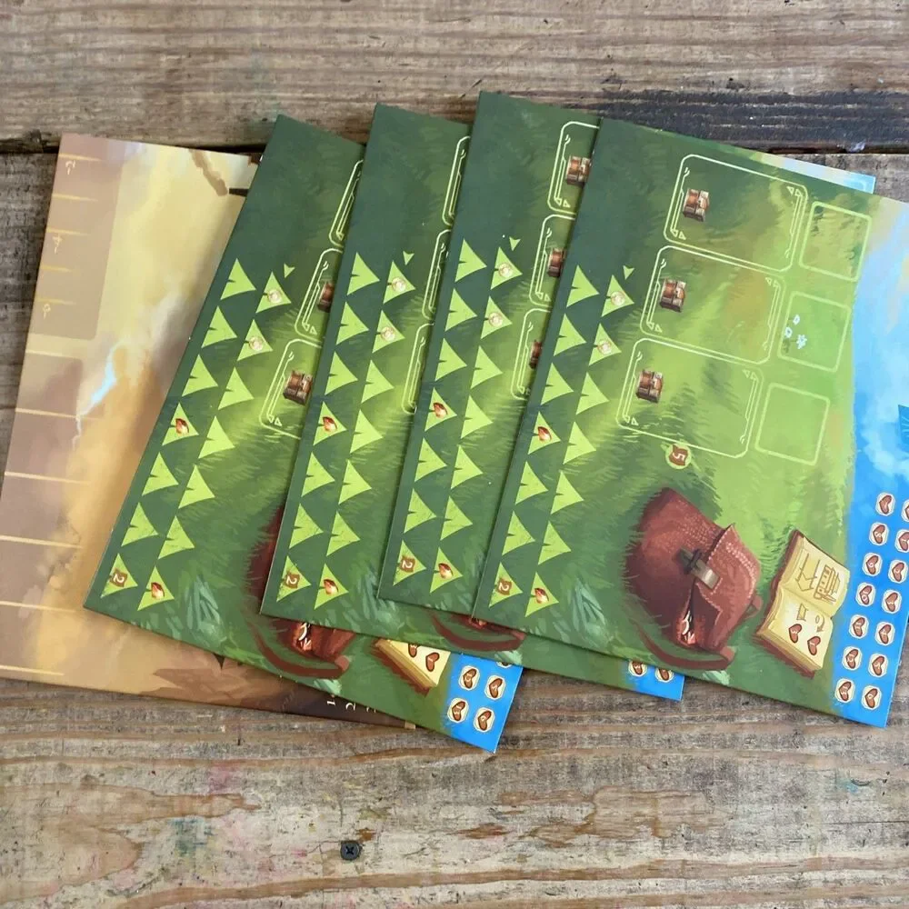 Near and Far Board Game w/ Amber Mines Expansion - Red Raven Games - Complete